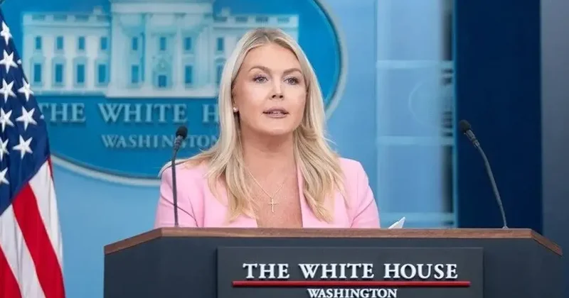 Donald Trump duyurdu: Beyaz Saray Sözcüsü Leavitt ay sonunda görevinden ayrılacak