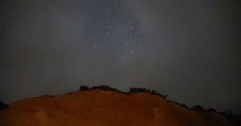 Boğaz da Perseid meteor yağmuru kameralara yansıdı