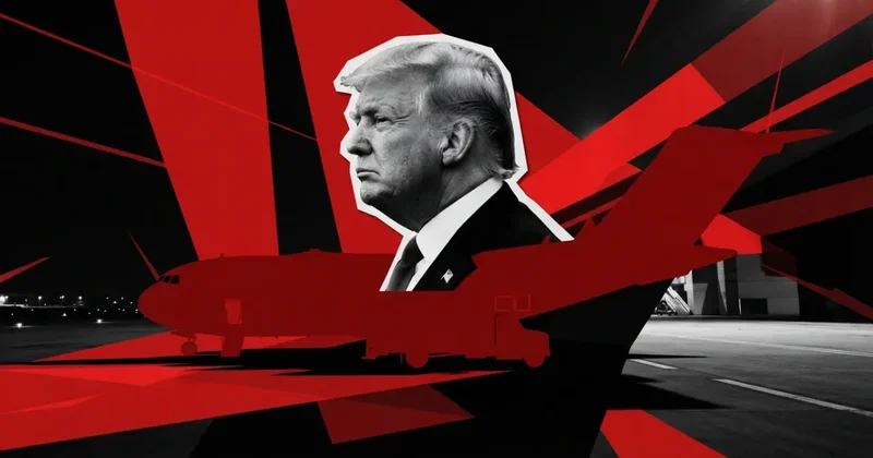 Trump neden Ankara’da uçağını değiştirdi? Gizli uçuşun sır perdesi aralandı!