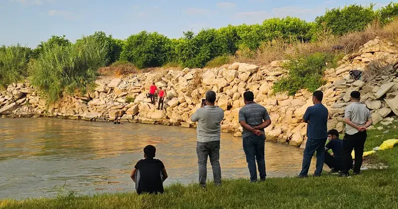 Ceyhan Nehri nde kaybolan 2 çocuk için arama çalışmaları 2 nci günde
