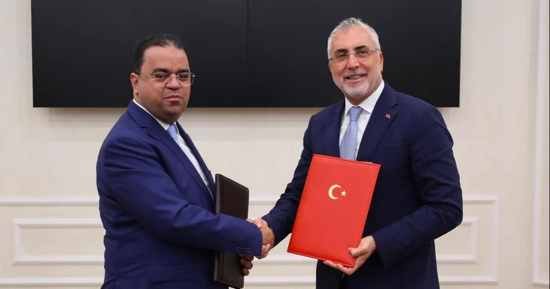 Türkiye ve Libya dan çalışma ve istihdam alanlarında iş birliği
