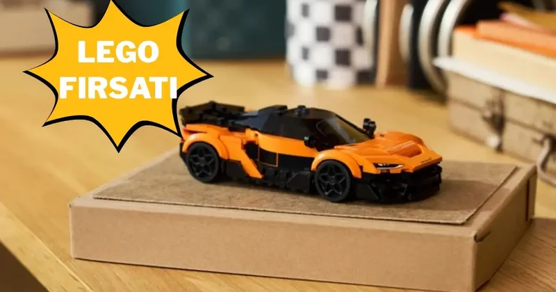Yarış heyecanını evinize taşıyın: LEGO McLaren W1 indirimde