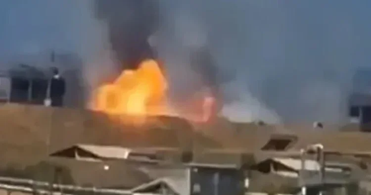 Roma da mühimmat fabrikasında korkutan patlama