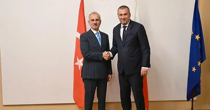 Ulaştırma ve Altyapı Bakanı Abdulkadir Uraloğlu, Bulgaristan da