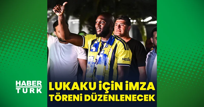 Fenerbahçe Romelu Lukaku için imza töreni düzenleyecek!