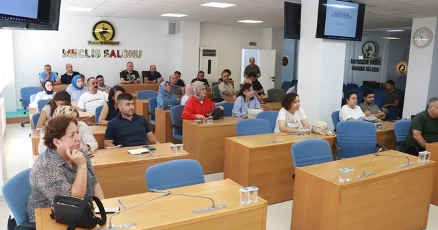 Belediye personeline Temel iş sağlığı ve güvenliği eğitimi verildi Düzce Haberleri Habertürk Yerel Haberler
