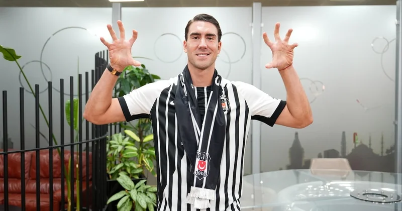 Beşiktaş ta Vlahovic in forma numarası belli oldu Sözcü Gazetesi