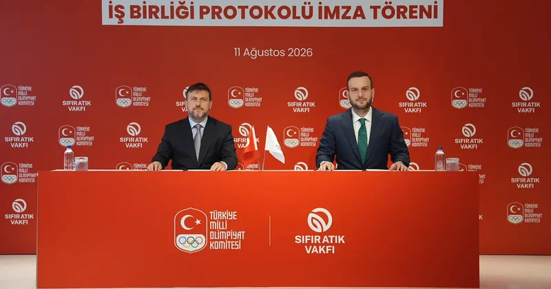 Sıfır Atık Vakfı ile Türkiye Milli Olimpiyat Komitesi arasında işbirliği protokolü