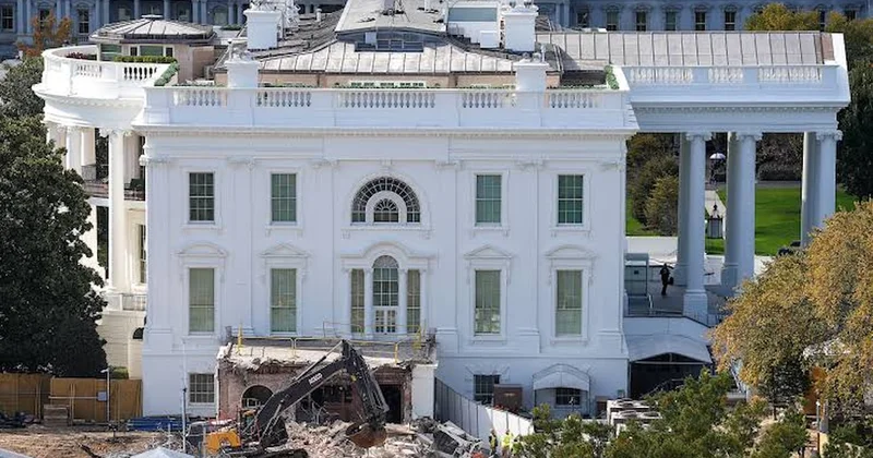 Trump Beyaz Saray ın altına 600 milyon dolarlık gizli askeri üs inşa ediyor Sözcü Gazetesi
