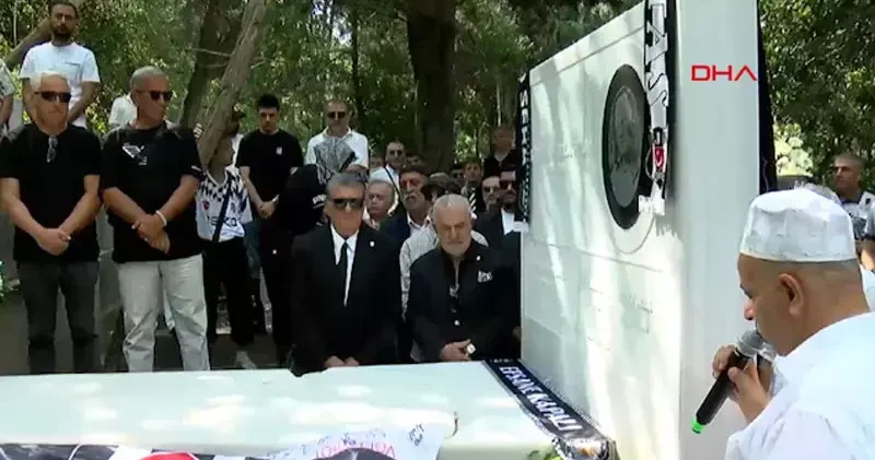 Beşiktaş Onursal Başkanı Süleyman Seba, mezarı başında anıldı