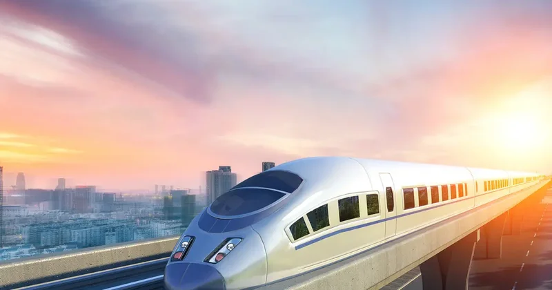 Tren değil sanki uçak! 5 saniyede 800 km/s hıza ulaştı, rekor kırdı
