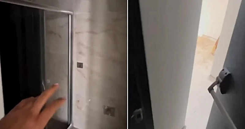 Ebeveyn banyosunun kapısını açınca hayatının şokunu yaşadı