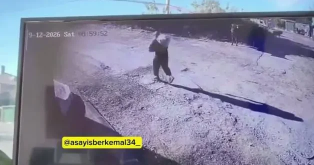 Kemerburgaz da köpeklerin saldırdığı yaşlı adam son anda kurtardılar