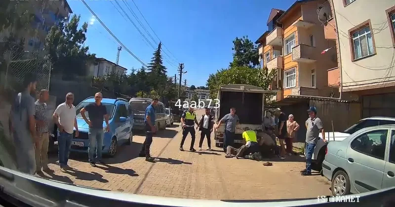 Kalp masajıyla kendisini hayata bağlayan polise teşekkür etti
