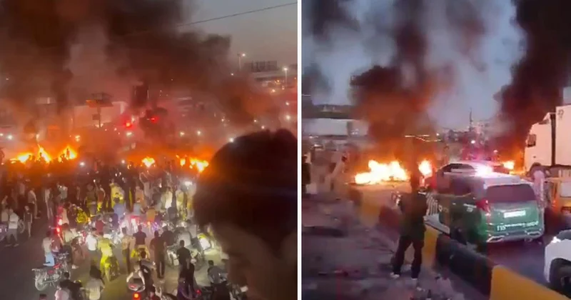 Suriye de akaryakıt zamlarına karşı protestolar düzenleniyor