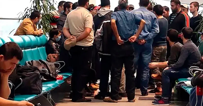 Özbekler çalışmak için gittikleri ülkeden akın akın kaçmaya başladı Sözcü Gazetesi