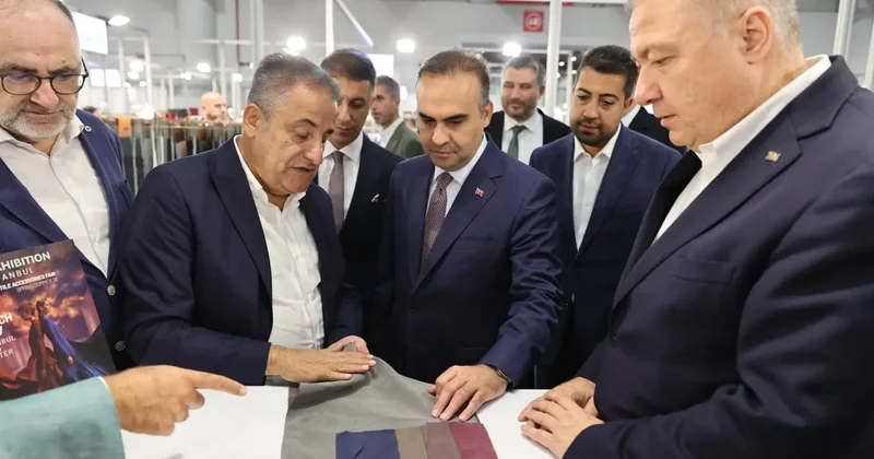 Bakan Kacır dan Texhıbıtıon İstanbul Kumaş, İplik ve Tekstil Aksesuarları Fuarı’nı ziyaret