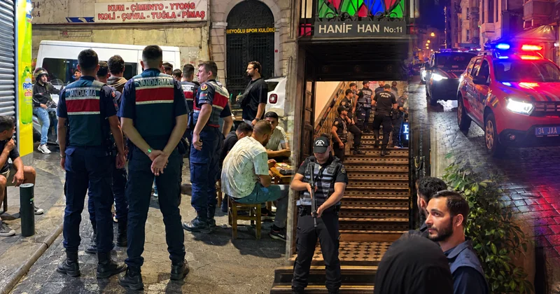 İstanbul da operasyon gecesi: Ünlü mekanlara peş peşe baskın Sözcü Gazetesi