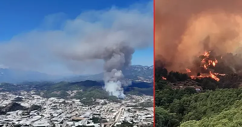 Kumluca’da orman yangını şüphelisi tutuklandı