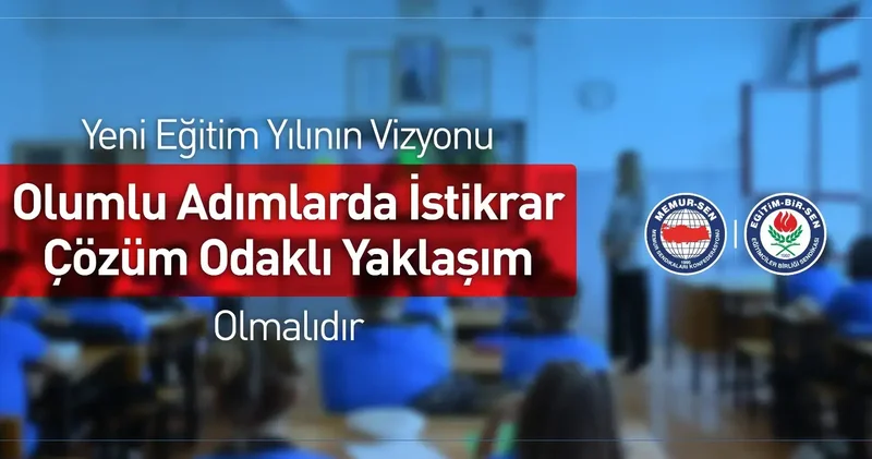 Eğitim Bir Sen’den yeni eğitim öğretim yılına ilişkin açıklama
