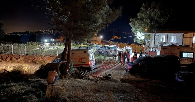 Kahramanmaraş ta su kuyusunda facia! 2 ölü Son dakika haberleri