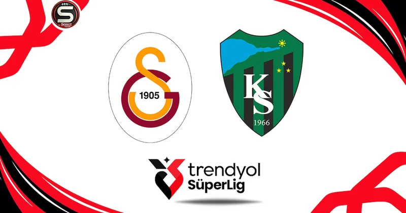 Canlı Galatasaray Kocaelispor maçı canlı yayın (Süper Lig 5.Hafta) Sözcü Gazetesi
