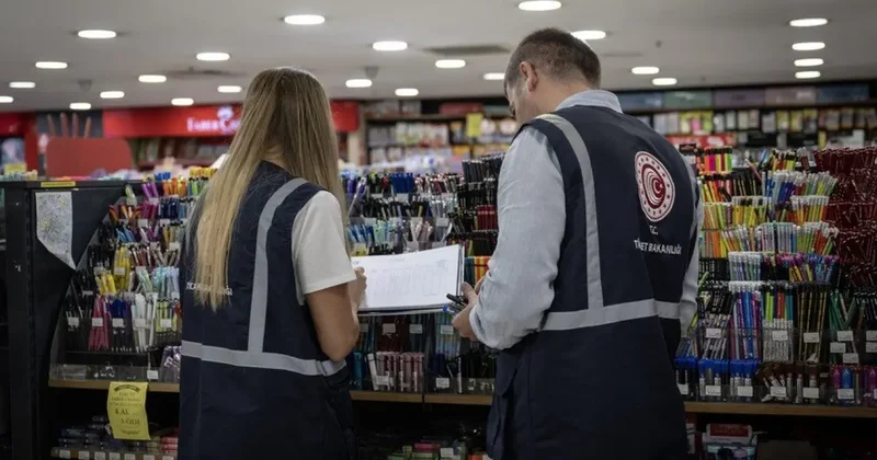 Kırtasiye denetimlerinde rekor ceza! Bakanlık milyonlarca ürünü inceledi