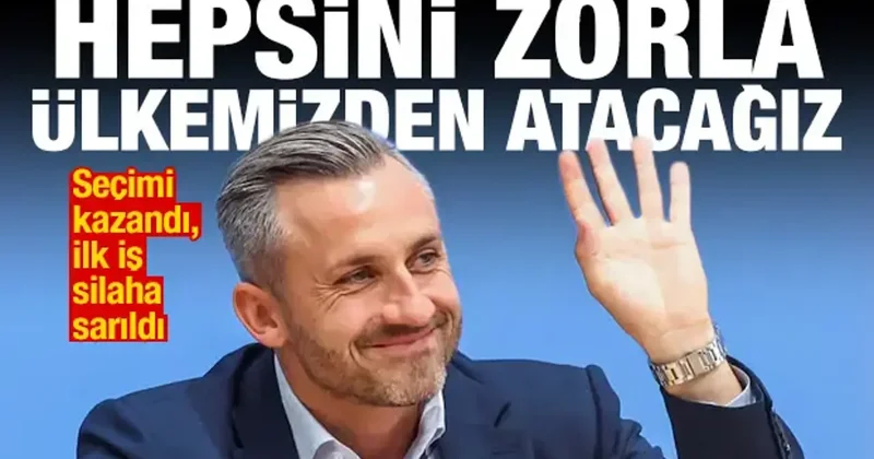 AfD: Göçmenleri silah zoruyla sınır dışı edeceğiz