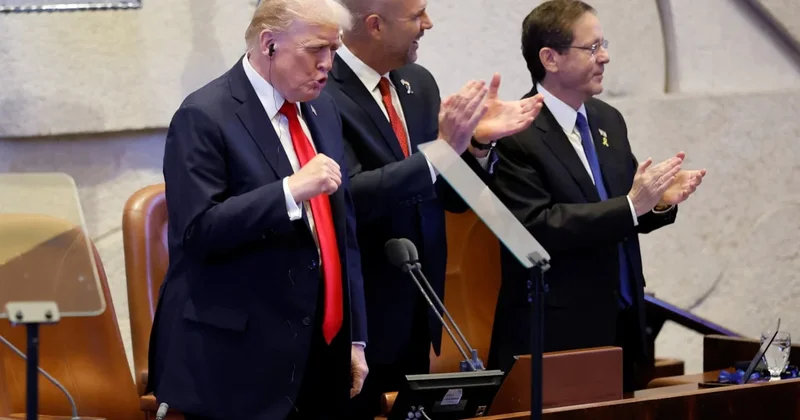 Parlamentoya konuşan Trump tan çağrı: Binyamin i affedin Sözcü Gazetesi
