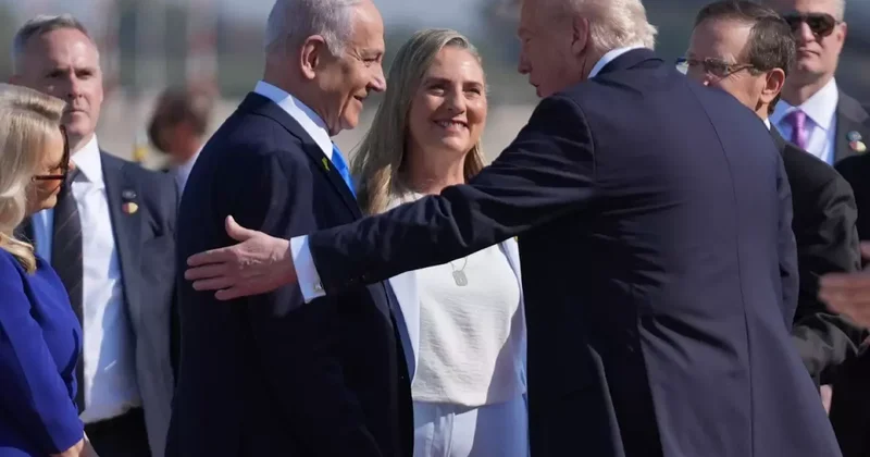 ABD Başkanı Trump, İsrail de! İlk sözleri Gazze ye gitmekten gurur duyarım oldu