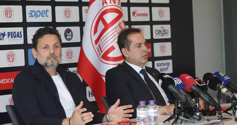 Antalyaspor da Erol Bulut ile 2 yıllık sözleşme imzalandı