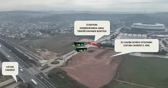 Kocaeli’de Türkiye Gürcistan maçı nedeniyle bazı yollar trafiğe kapatılacak: İşte kapalı olan yollar ile otopark alanları Kocaeli Haberleri