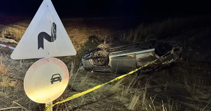 Nevşehir de devrilen otomobildeki 2 kişi yaşamını yitirdi