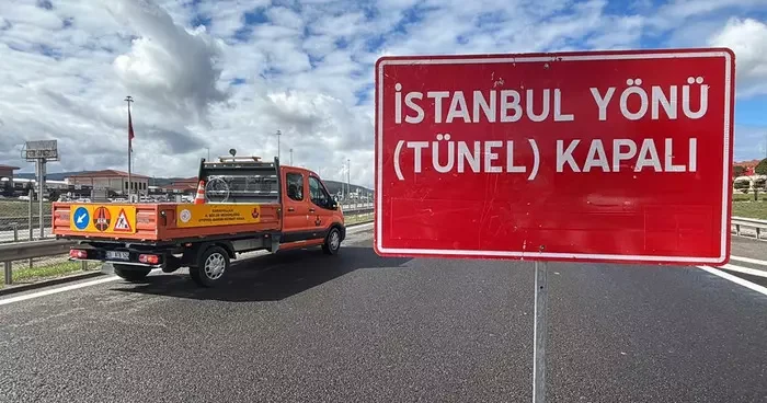 İstanbul yönü günde 5 saat trafiğe kapatılacak!