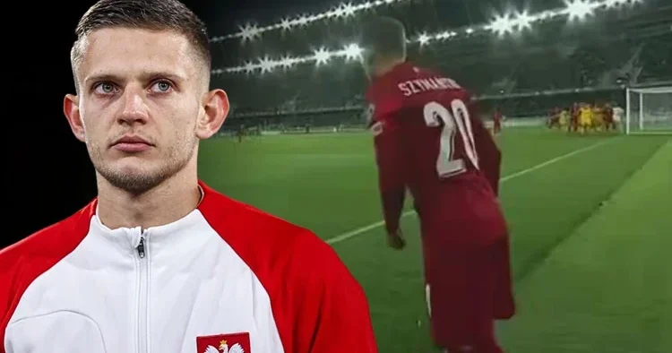 Litvanya da Szymanski nin gecesi: Golünü kornerden attı, performansıyla mest etti!