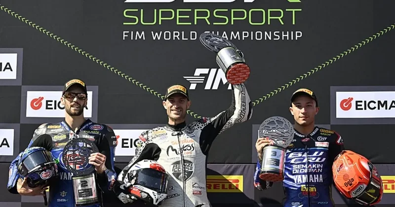 Manzi, 2025 Dünya Supersport şampiyonluğunu ilan etti! Can Öncü ikinciliği garantiledi
