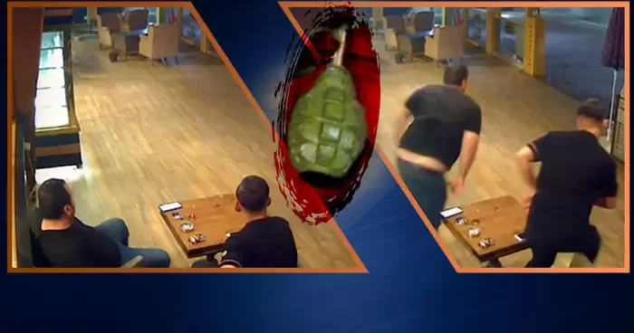 El bombasından can havliyle kaçış! Bu görüntüleri ilk kez izleyeceksiniz