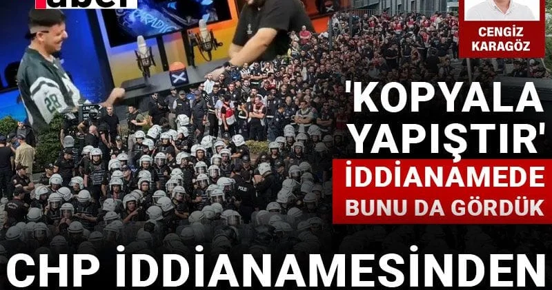Kopyala yapıştır iddianamede bunu da gördük: CHP iddianamesinden Soğuk Savaş çıktı!