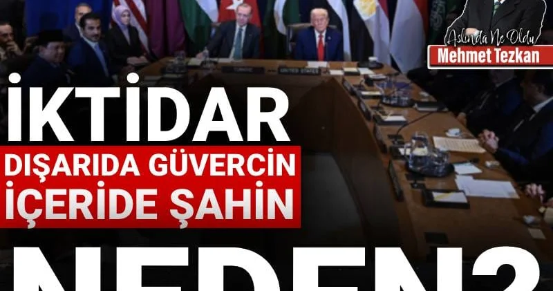 İktidar dışarıda güvercin içeride şahin: Neden?