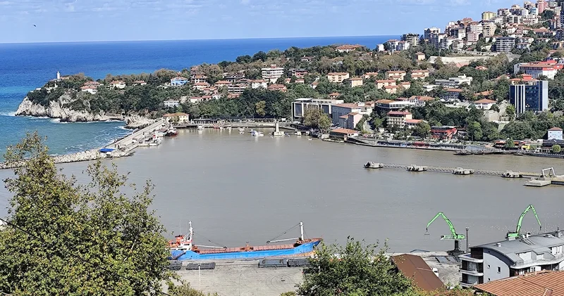 Zonguldak Limanı nın rengi değişti