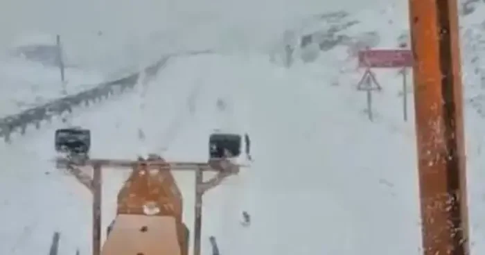 Ardahan’ın yüksek kesimleri beyaza büründü