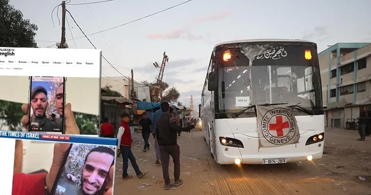 Hamas tan rehinelere izin! Serbest kalmadan önce aileleri ile görüştüler... Artık savaş yok