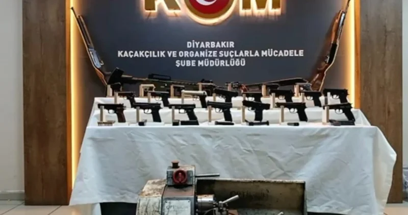 Silah kaçakçılarına operasyon: 12 ilde düğmeye basıldı!