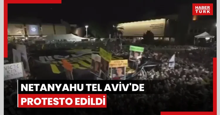 Binyamin Netanyahu ya Tel Aviv de protesto