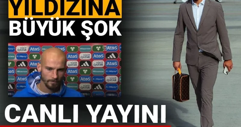 Beşiktaş ın yıldızına büyük şok: Canlı yayını terk etti
