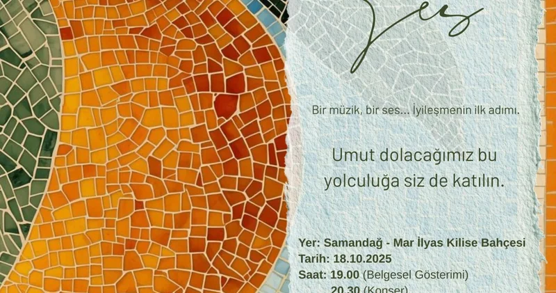 “Bir şehrin müzikle iyileşme hikayesi” 18 Ekim’de Samandağ’da Agos