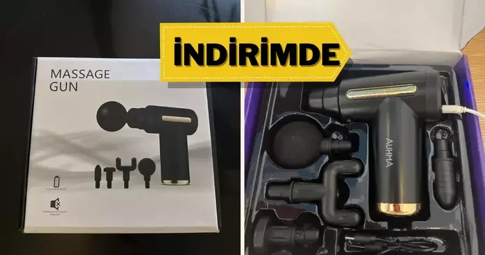 Çok satanlarda birinci! Robeve Auhma Masaj Tabancası indirimde