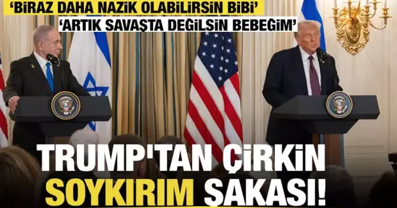 Çirkin soykırım şakası: Daha nazik olabilirsin, çünkü artık savaşta değilsin bebeğim