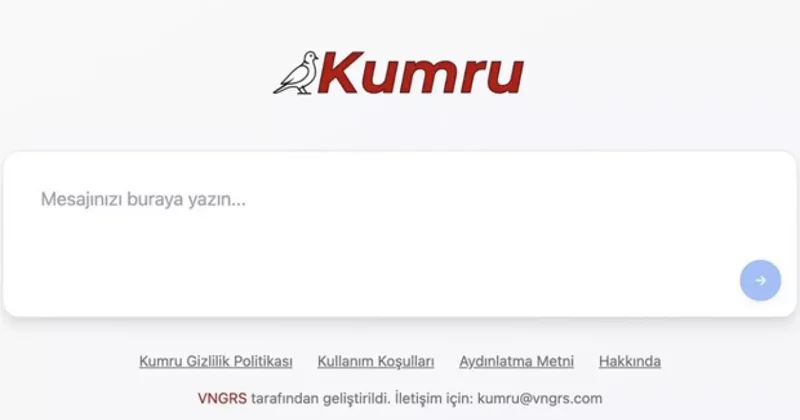 Yerli Yapay zeka KUMRU: Kumru AI ücretsiz mi, sahibi kimdir?
