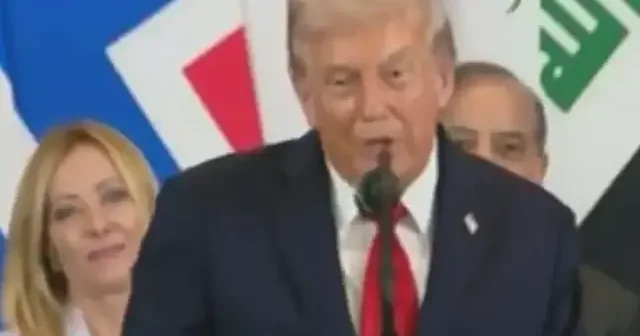 ABD Başkanı Trump tan İtalya Başbakanı Meloni ye: Çok güzelsin VİDEO İZLE